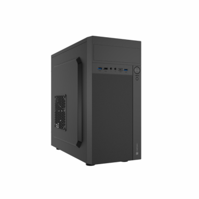 Počítačová skříň Natec HELIX USB-C/Micro ATX/Černá