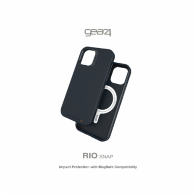 ZAGG GEAR4 D3O Rio Snap kryt iPhone 12 Pro Max černý