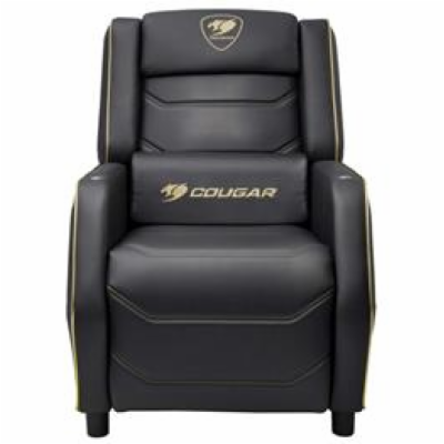 COUGAR herní křeslo RANGER PRO ROYAL - černá/zlatá, USB-C...