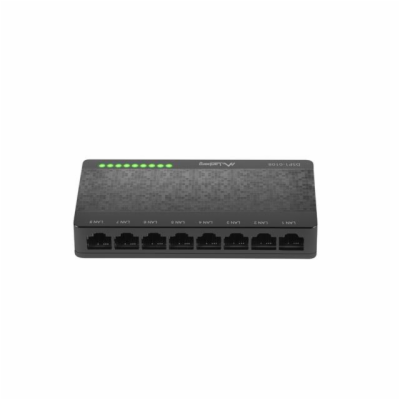 LANBERG SWITCH  DSP1-0108 8X 100MB/S UNMANAGED FAST ETHER...