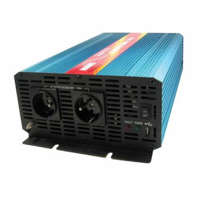 Měnič napětí CARSPA P2000 12V/230V 2000W čistá sinusovka