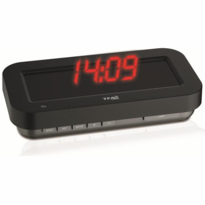 TFA 60.5009.05 - Hodiny řízené rádiem s fascinujícím 3D e...