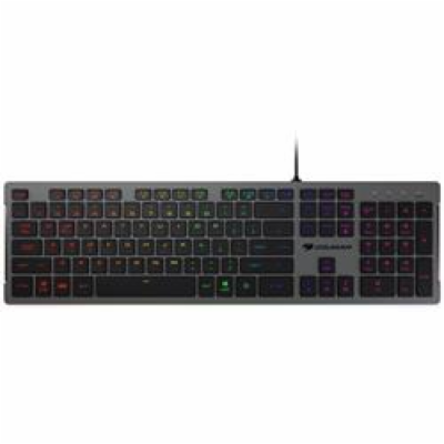 COUGAR herní klávesnice VANTAR S RGB Black, Ultra Slim Th...