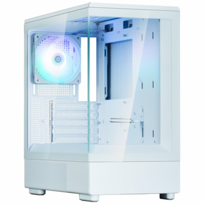 Zalman skříň P10 White / miniT / 1x120mm fan ARGB / USB 3...