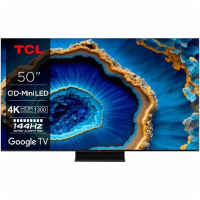 TCL 50C803 TV SMART Google TV QLED/126cm/4K UHD/4000 PPI/...