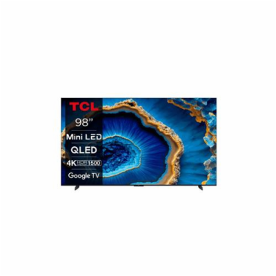 TCL 98C805 TV SMART Google TV QLED/248cm/4K UHD/4000 PPI/...