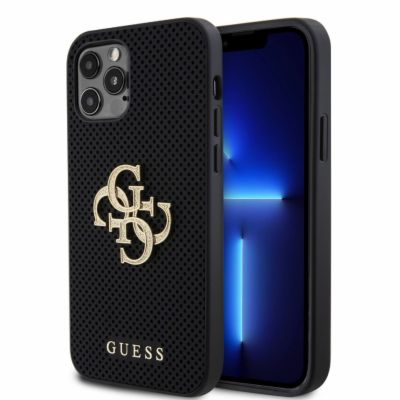 Guess PU Perforated 4G Glitter Metal Logo Zadní Kryt pro ...