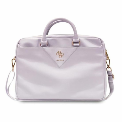 Guess Trinagle 4G Computer Bag 16" Purple Stylová a prakt...