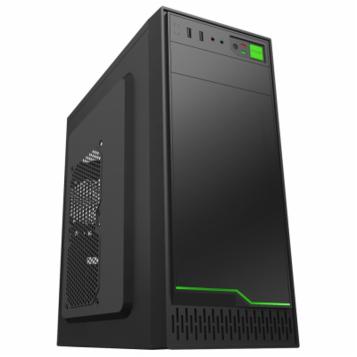 Eurocase ML N6-500B, skrinka ATX, s ODD, 2xUSB3.0, čierna