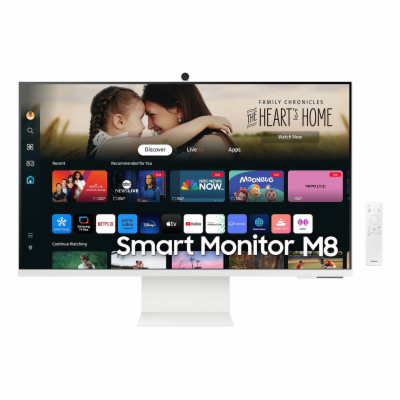 SAMSUNG MT LED LCD 32" Smart Monitor M8 (M80D) Bílá, AI P...
