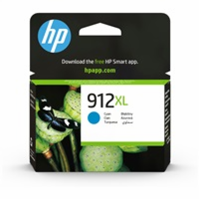 HP 912XL High Yield Cyan Original Ink Cartridge (825 pages)