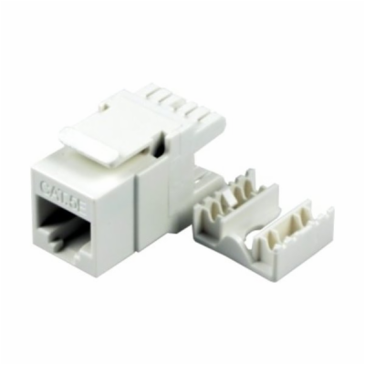 XtendLan Keystone jack RJ45, narážecí, CAT5e UTP, 180°, n...