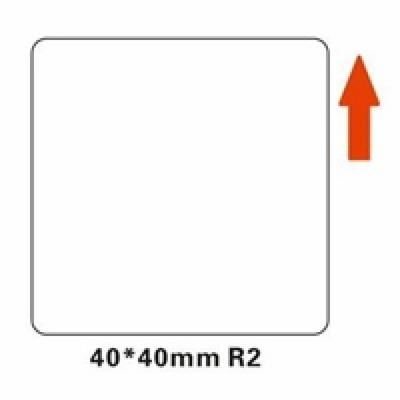 Niimbot štítky R 40x40mm 180ks White pro B21, B21S, B3S, B1