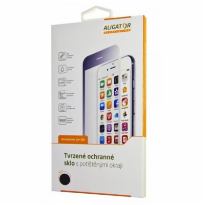 Ochrana displeje GLASS PRINT Samsung A21s černá