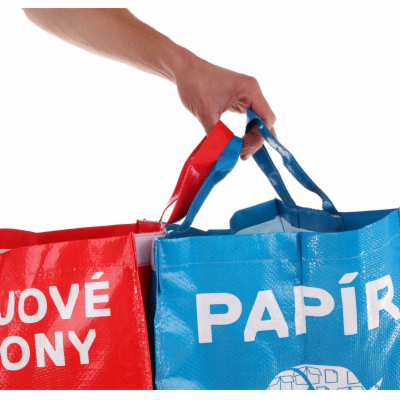 Sixtol Tašky na tříděný odpad Sort Easy 4 Carton, 30x30x4...