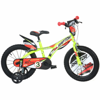 Dino bikes 614 Raptor žlutá 14" dětské kolo