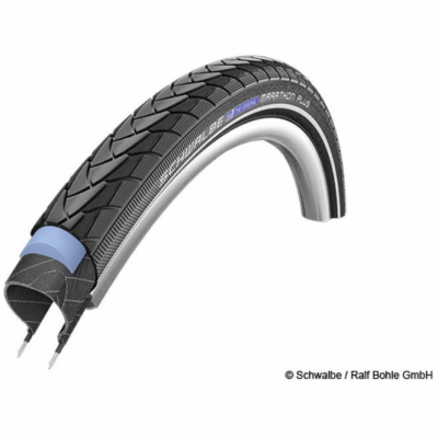 Schwalbe plášť Marathon Plus 37-622 SmartGuard černá+refl...
