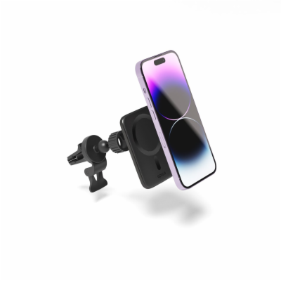 Epico Qi2 Mag+ ultra tenká autonabíječka - bílá