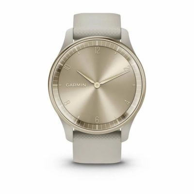 Garmin vivomove Trend, Nerezová luneta Cream Gold, pouzdr...