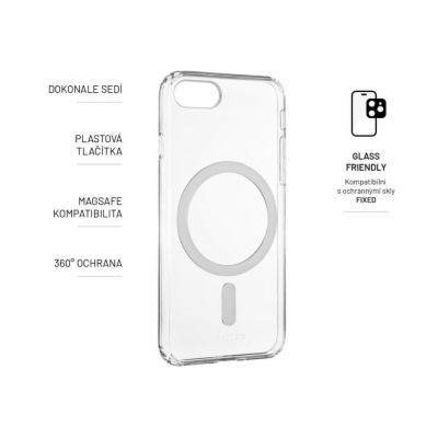 Zadní kryt FIXED MagPure s podporou Magsafe pro Apple iPh...