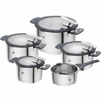 Zwilling Simplify sada 5 nerezových hrnců s poklicemi, sl...