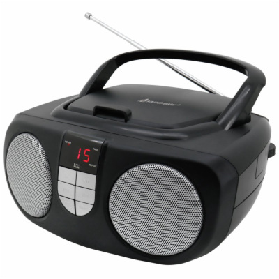 Soundmaster SCD1400SW/ CD/ FM/ AUX IN/ Černý