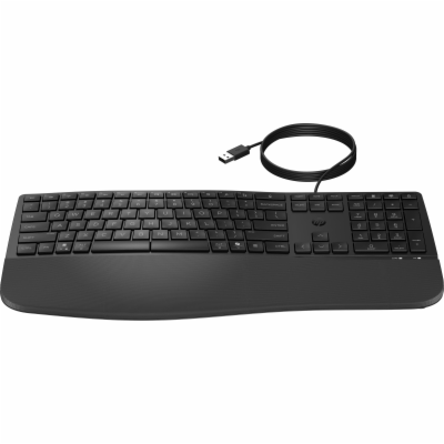 HP 480 Comfort Wired Keyboard - drátová ergonomická kláve...