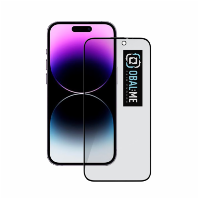 OBAL:ME Privacy 5D Tvrzené Sklo pro Apple iPhone 14 Pro B...