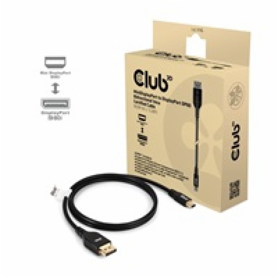 Club3D Kabel MiniDisplayPort na DisplayPort 2.1 Certifiko...