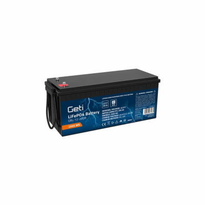 Baterie LiFePO4 12,8V 200Ah GETI GBL-12-200B Bluetooth+di...