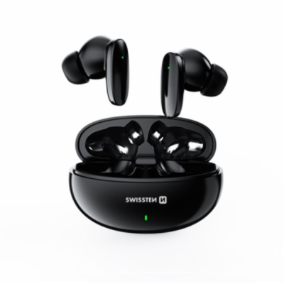 Swissten bluetooth TWS sluchátka Sonic - černá