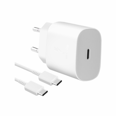 Samsung Nabíječka 25W + Datový kabel USB-C/USB-C (Bulk) -...