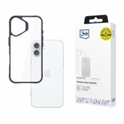 3mk Satin Armor Case+ Purple pro Apple iPhone 16 Plus