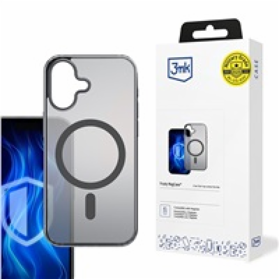 3mk Frosty MagCase Black pro Apple iPhone 16