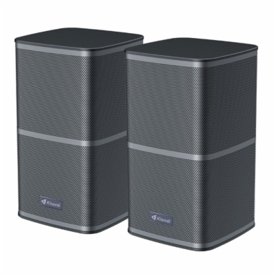 Kisonli X26 reproduktory - Bluetooth, AUX, SD, 2x3.5W, Če...