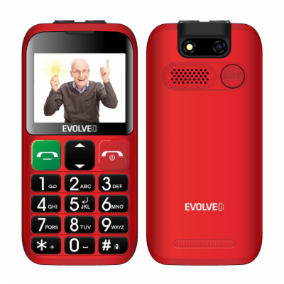 EVOLVEO EasyPhone ET, mobilní telefon pro seniory s nabíj...