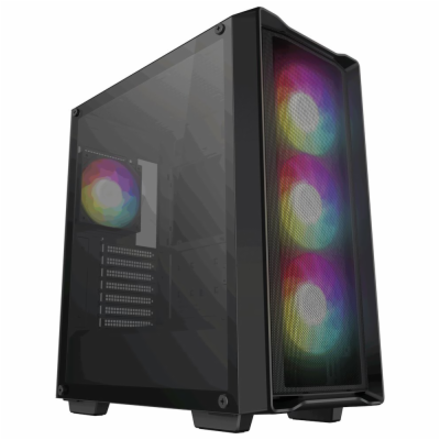 DEEPCOOL skříň CC560 MESH V2 / ATX / 4x120 mm fan ARGB / ...