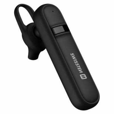 Swissten bluetooth headsetcaller černý