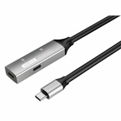 PremiumCord USB-C repeater a prodlužovací kabel Male-Fema...