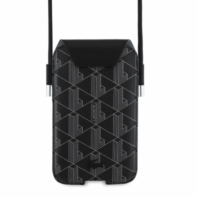 Lacoste PVC Blend Monogram Kapsa na Telefon XL Black Laco...