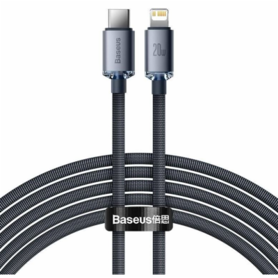 Baseus datový kabel Crystal Shine USB-C/Lightning 2m 20W ...
