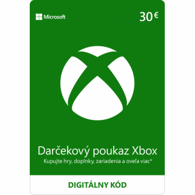 ESD XBOX - Dárková karta Xbox 30 EUR