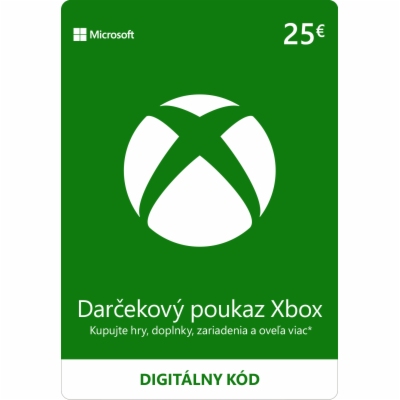 ESD XBOX - Dárková karta Xbox 25 EUR