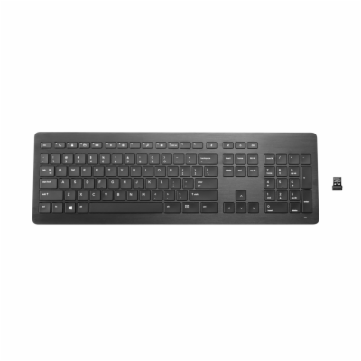 HP Wireless Premium Bezdrátová klávesnice, SK - černá Bez...