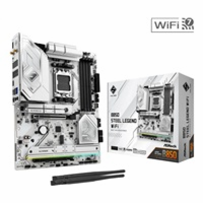 ASRock B850 Steel Legend WiFi / AMD B850 / AM5 / 4x DDR5 ...