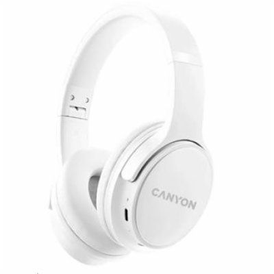 CANYON bezdrátová sluchátka OnRiff 4, BT 5.3, USB-C, bate...