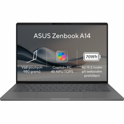 ASUS Zenbook A14/UX3407QA-OLED267W/SD-X1-26-100/14"/WUXGA...