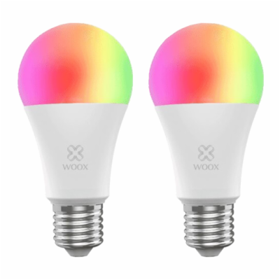 Smart LED žárovka E27 10W RGB CCT WOOX R9077/2pack ZigBee...