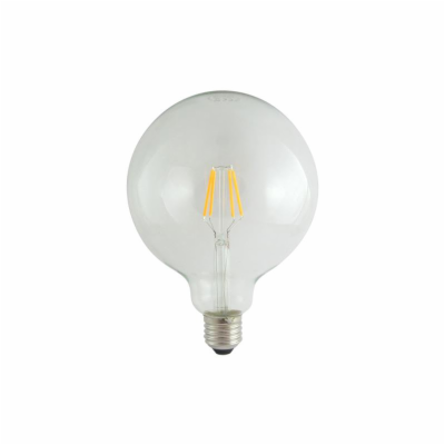 Žárovka Filament LED E27 4W G125 bílá teplá TRIXLINE P484