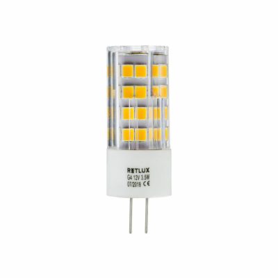 Žárovka LED G9  3,5W bílá teplá RETLUX RLL 298